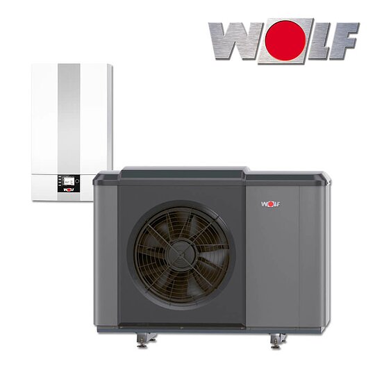 Wolf CHA-07 Modulierende Luft/Wasser-Wärmepumpe in Monoblockbauweise