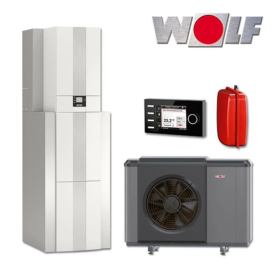 Wolf CHC-Monoblock 07/200-35, Wärmepumpencenter, Luft/Wasser-Wärmepumpe