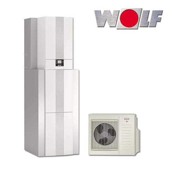 Wolf CHC-Split 07/200-35, Wärmepumpencenter, Luft/Wasser-Wärmepumpe